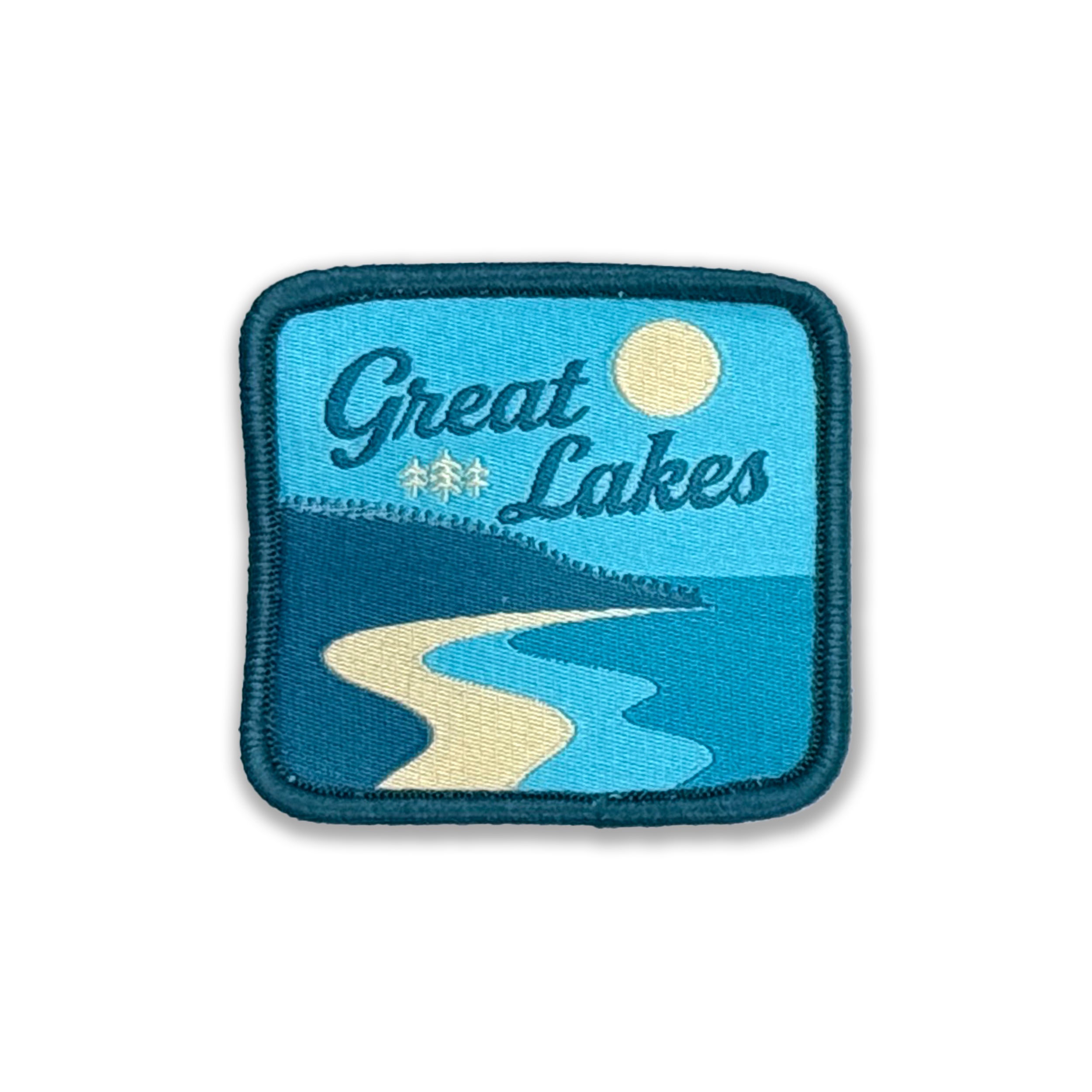 Great Lakes Iron-on Woven Patch