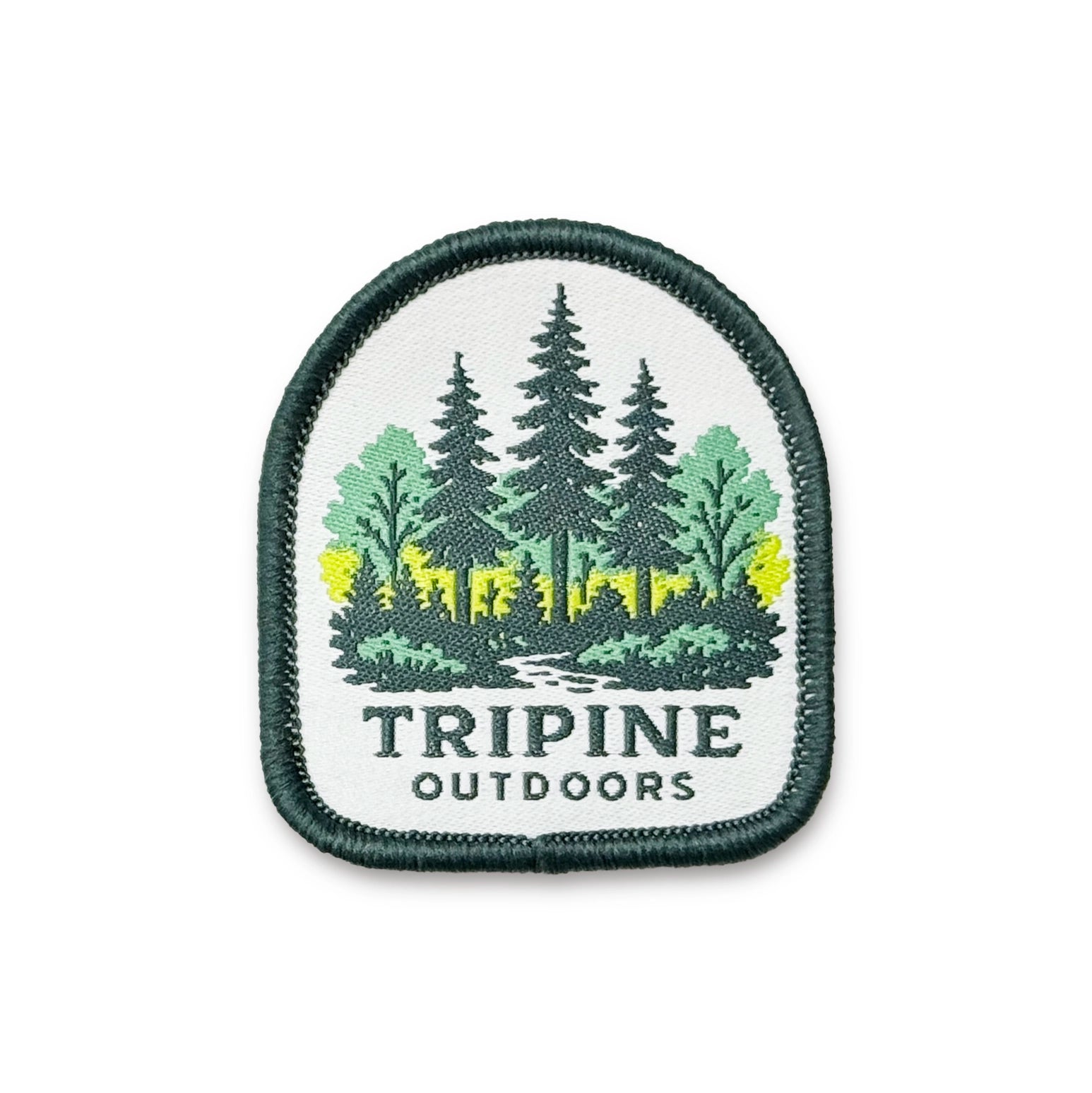 Foliage Iron-on Woven Patch