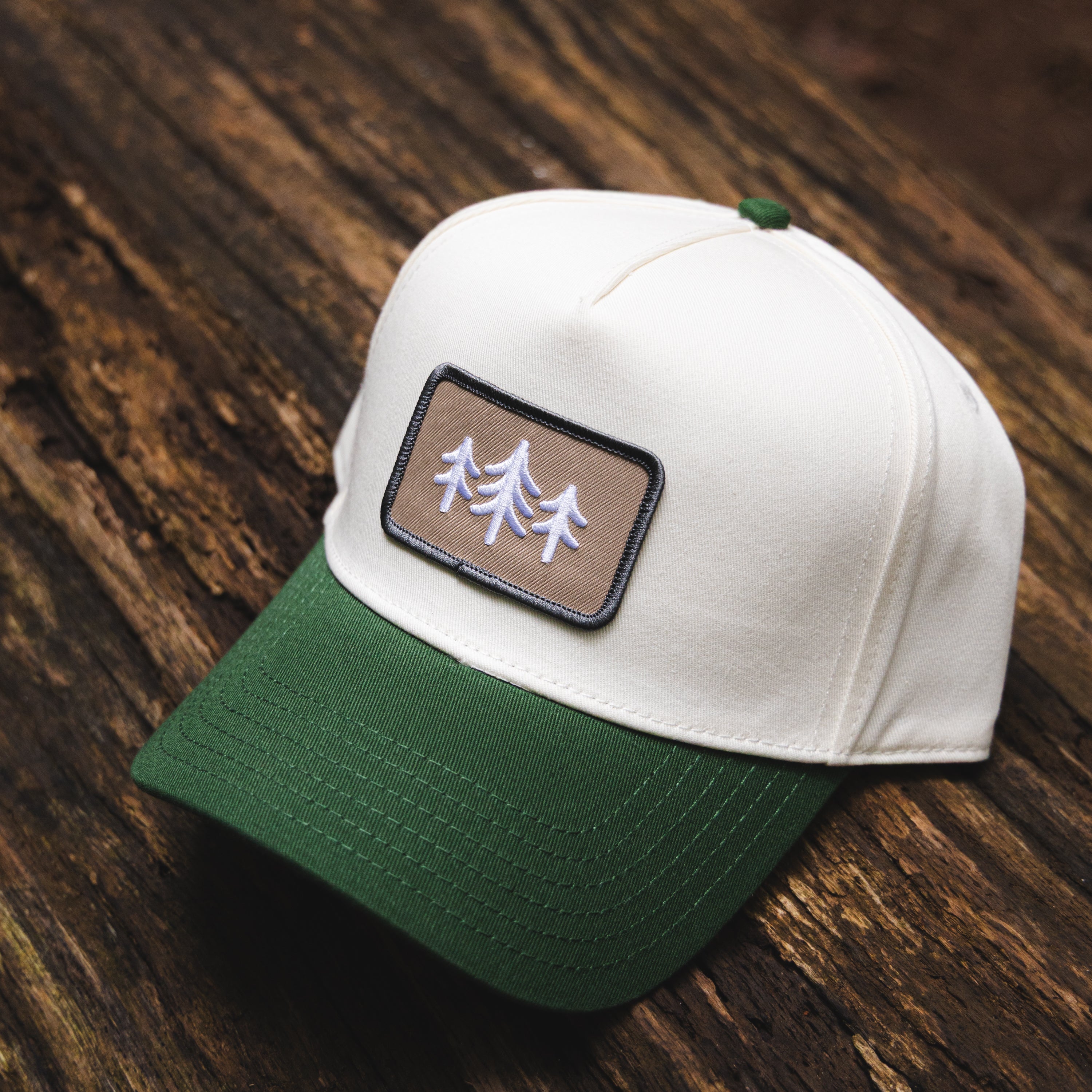 TriPine Patch High-Profile Hat