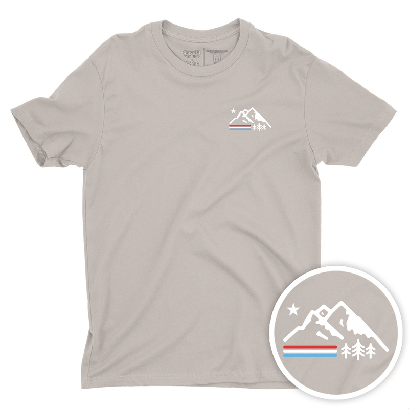 Independence Retro Mountain CloudFit Tee