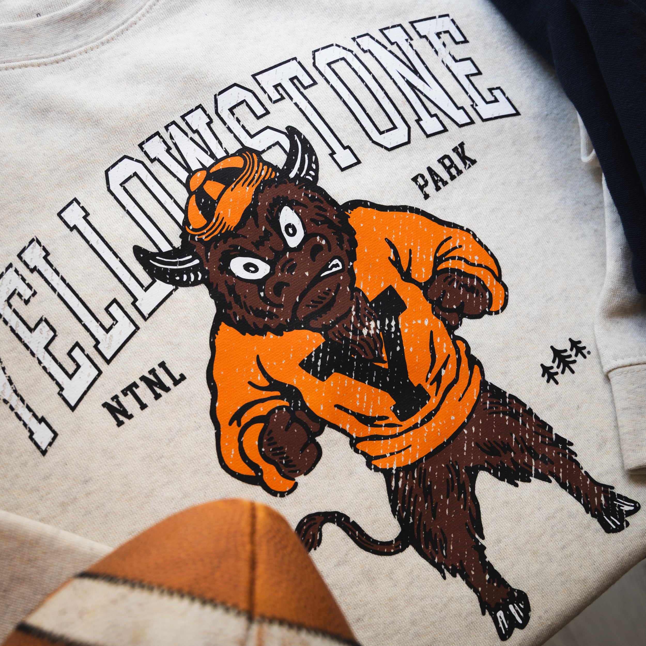 Yellowstone Mascot CloudFit Crewneck Sweatshirt