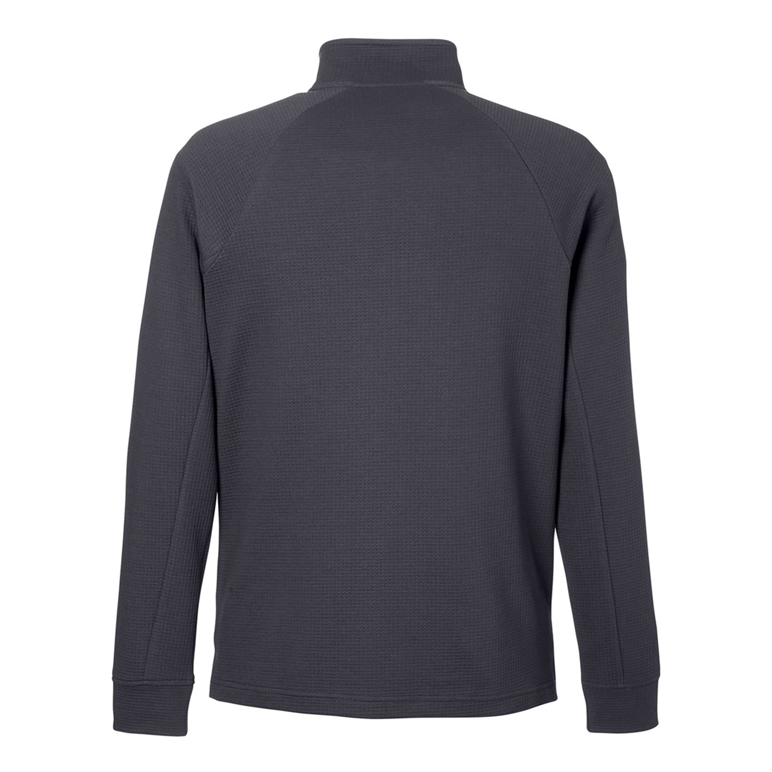 Premium Waffle-Knit Quarter-Zip Pullover