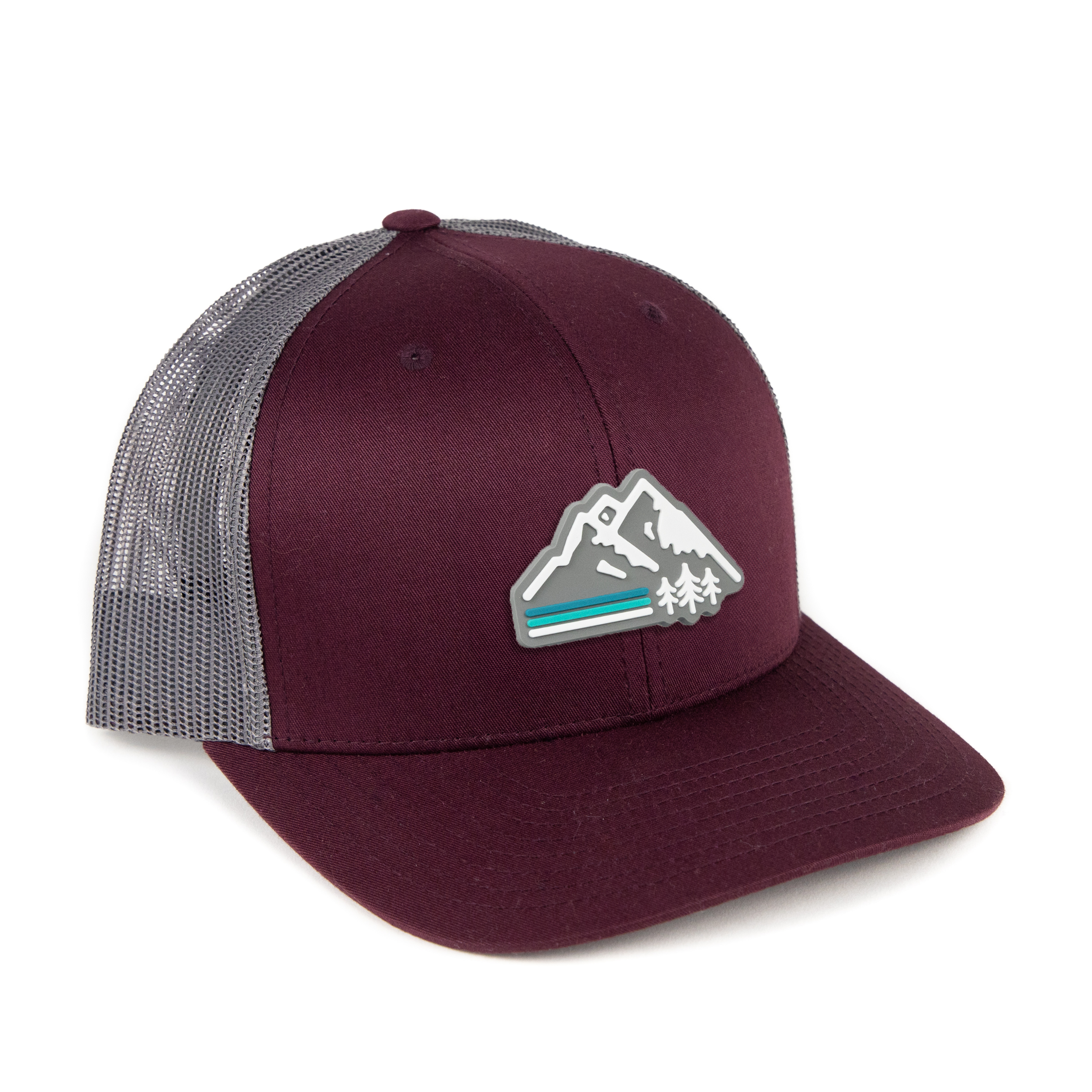 Retro Mountain Trucker Hat