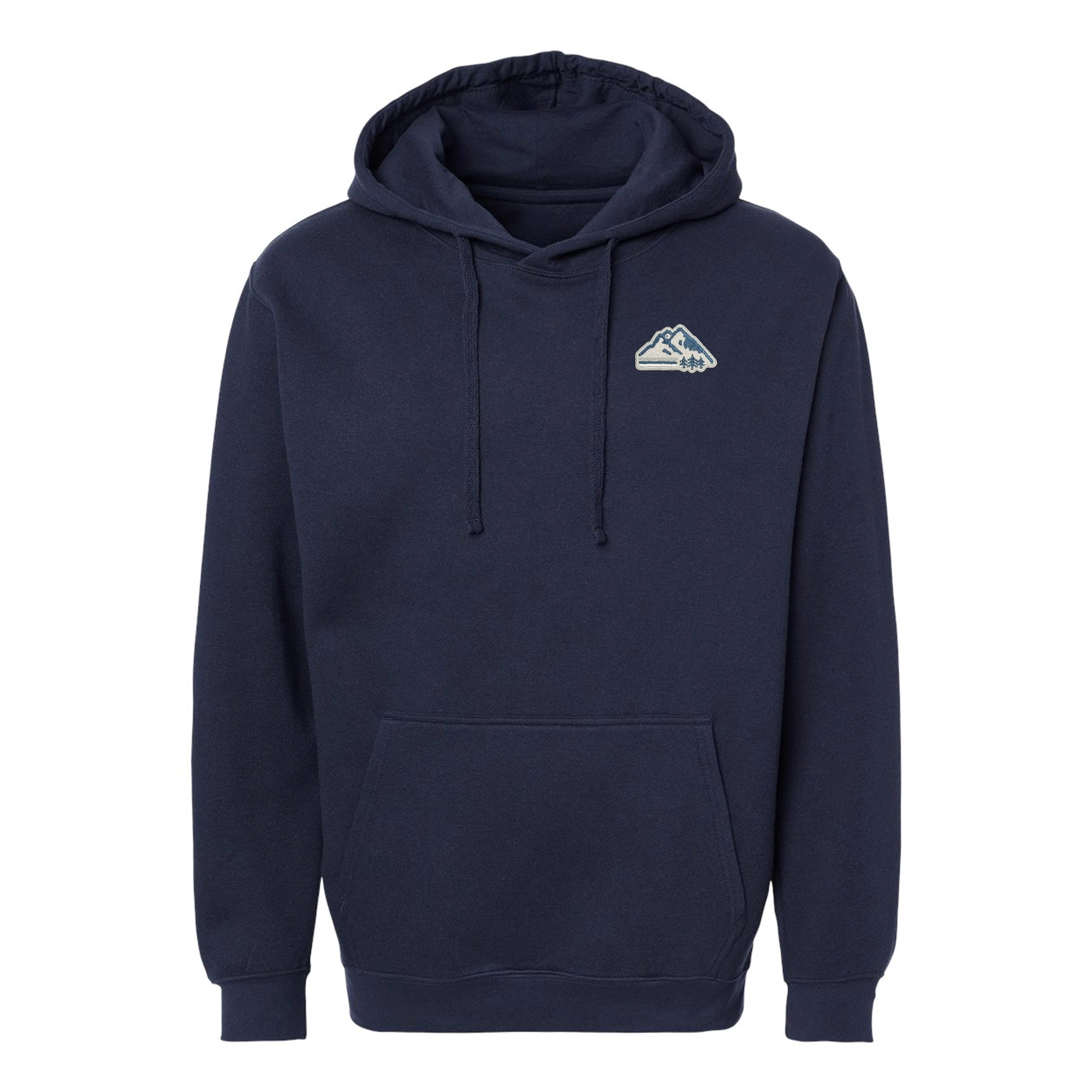 Retro Mountain CloudFit Hoodie