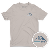 Retro Mountain CloudFit Tee - TriPine