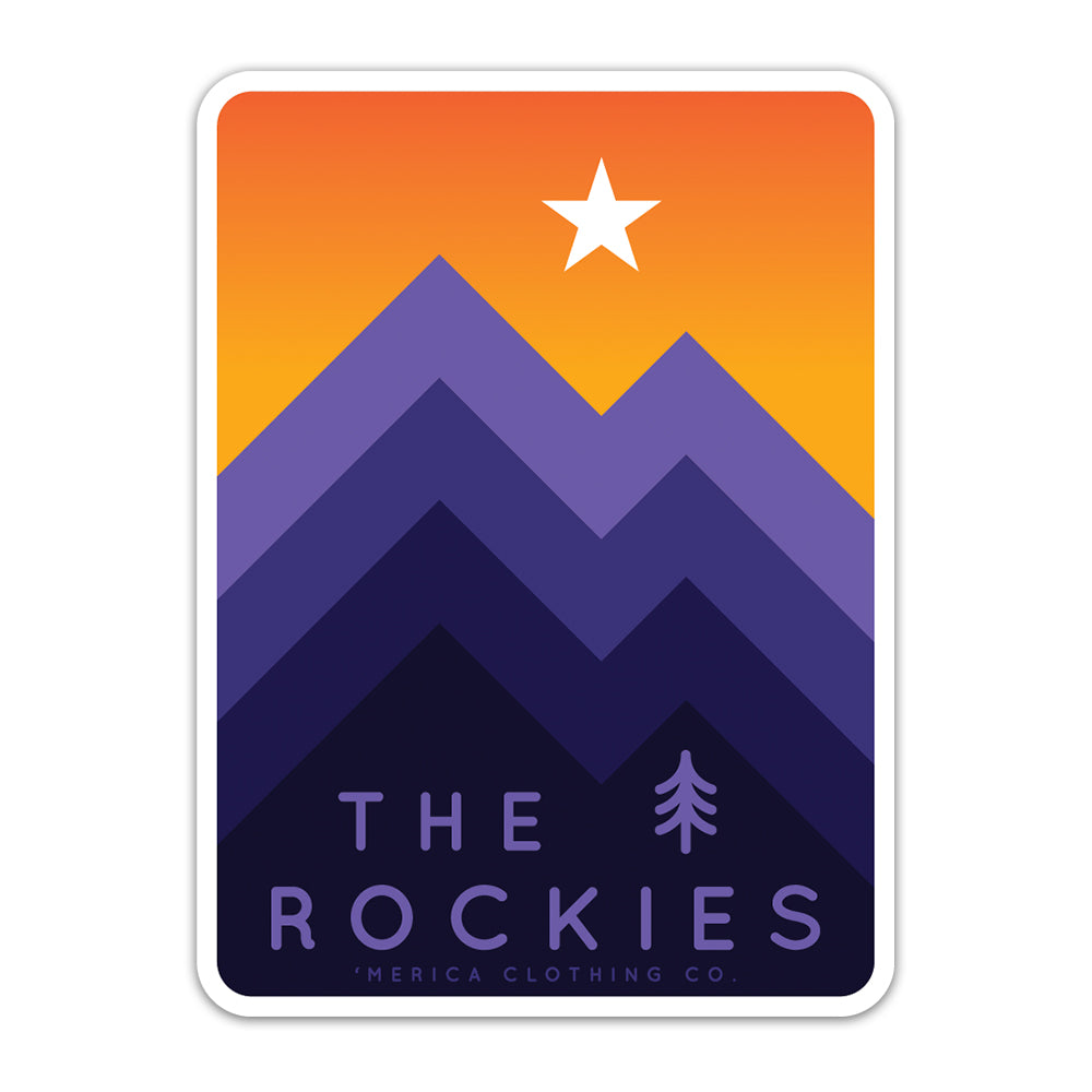 The Rockies - Sticker