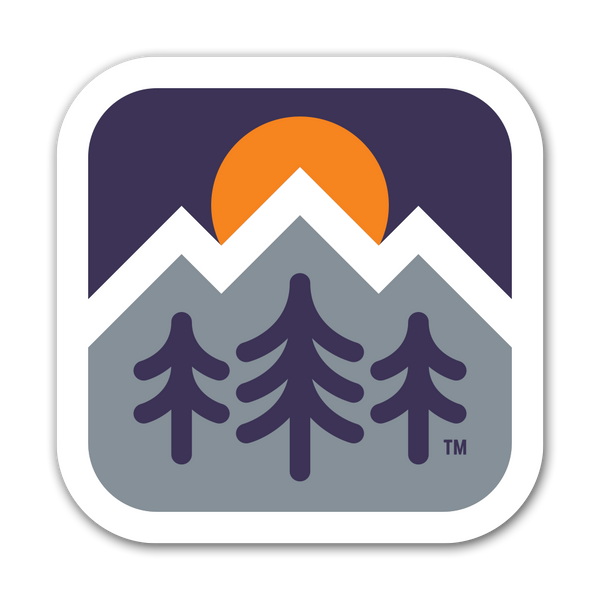 Peaks & Pines - Sticker
