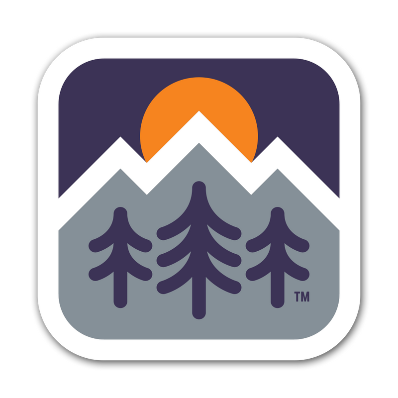 Peaks & Pines - Sticker