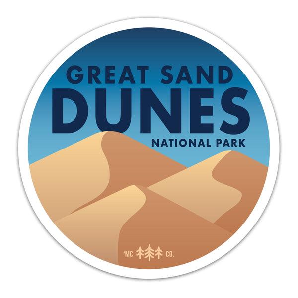 Great Sand Dunes National Park - Sticker