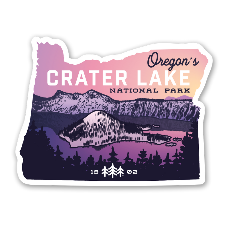 Crater Lake National Park - Sticker