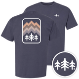 Peaks Garment Dyed Tee