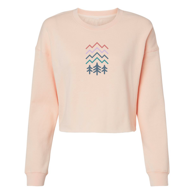 Women’s Easy Peaks Cropped Crewneck